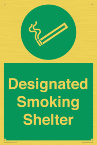 Designated Smoking Shelter